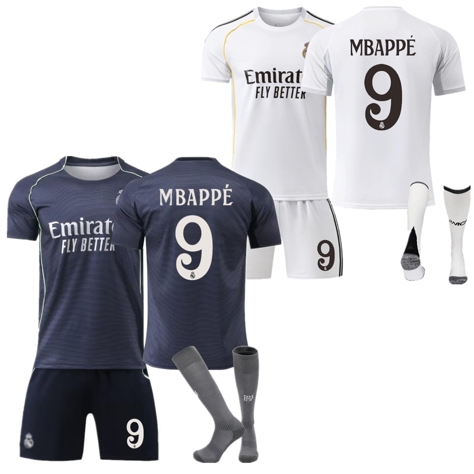レアル・マドリード MBAPPÉ 9番 ユニフォーム レアルマドリード 23/24 ユニフォーム 9番 エムバペ S